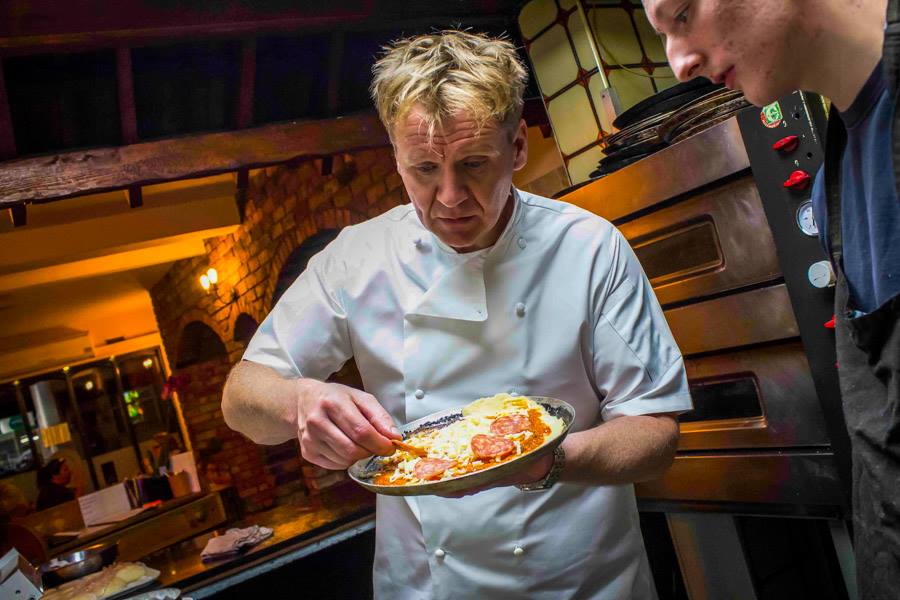 Have a Gordon Ramsay Lookalike at your Food Promotion
