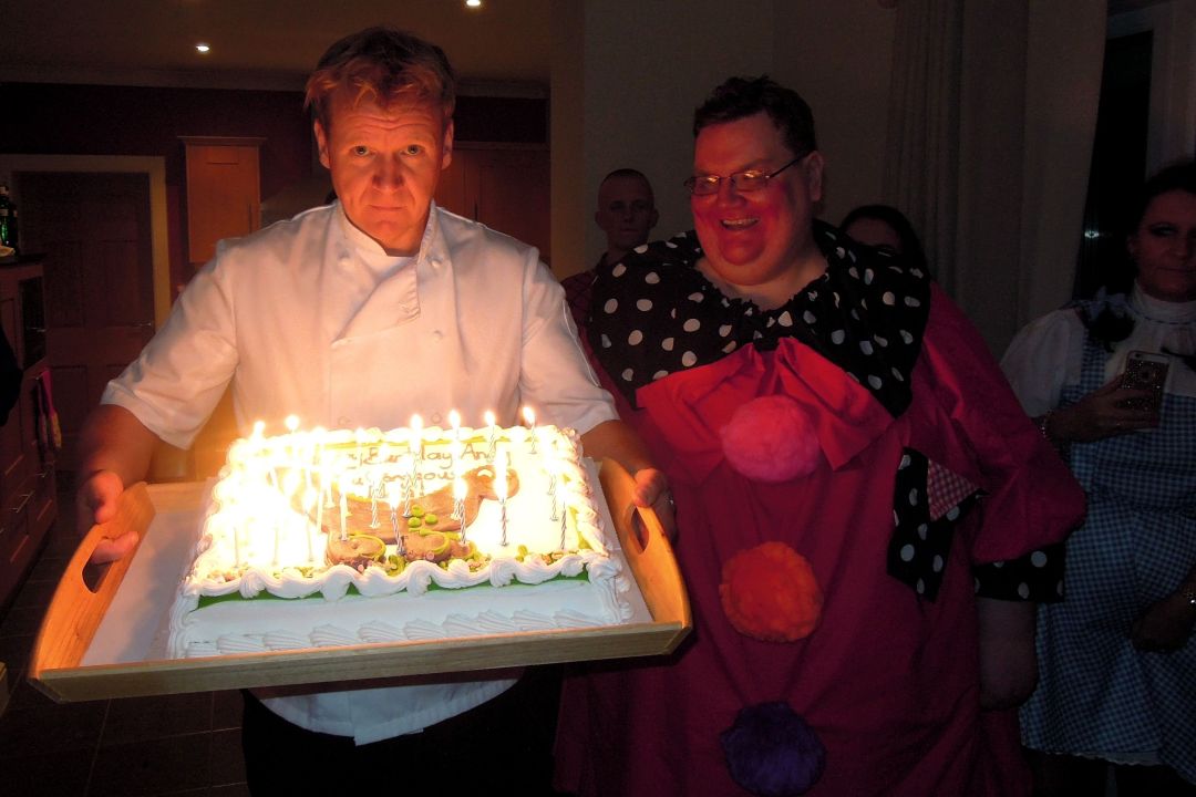 Gordon Ramsay Lookalike Birthday Party